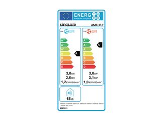 Obrázek 7 produktu Klimatizace mobilní s dálkovým ovládáním AMC-11P bílo-černá SINCLAIR