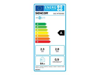 Obrázek 14 produktu Klimatizace mobilní s Wi-Fi SAC MT8048C bílo-černá SENCOR