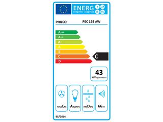Obrázek 1 produktu Odsavač Philco 60, PEC 192 AB, 206 m3/hod, LED osvětlení, bílý