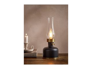 Obrázek 1 produktu Svítidlo stolní dobíjecí Oliva 2,5W, 20-200lm, 1800K, IP44 USB-C černé