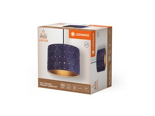 Obrázek 1 produktu Svítidlo závěsné Decor 280mm, šedé, plsť/ocel, objímka E27