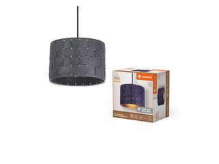 Obrázek 2 produktu Svítidlo závěsné Decor 280mm, šedé, plsť/ocel, objímka E27