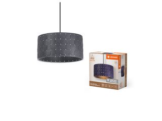 Obrázek 2 produktu Svítidlo závěsné Decor 380mm, šedé, plsť/ocel, objímka E27