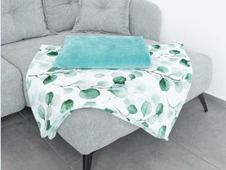 Obrázek 5 produktu Deka flanelová, 150x200 cm, eucalyptus listy