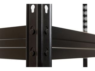 Obrázek 2 produktu Regál kovový Praktik 1800x1200x450mm / 5 C-MDF, černá