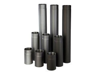 Obrázek 1 produktu Roura kouřová Ø130mm/1000mm, tl.1,5mm, černá