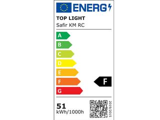 Obrázek 2 produktu Svítidlo stropní LED Safir KM RC s dálk. ovl. max 51W 5100lm 3000-6500K