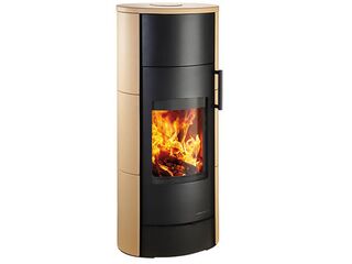 Obrázek 3 produktu Kamna kachlová HAAS+SOHN Orba, kachle matná písková/černá aspero, 6,7kW