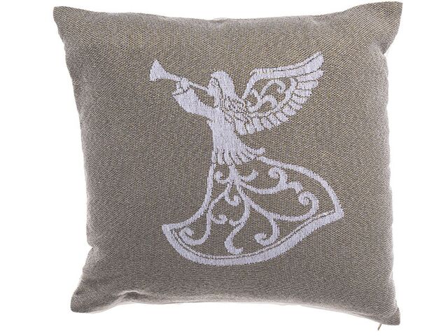 Obrázek produktu Návlek na polštář, béžový s andělem 40x40 cm, 10/100
