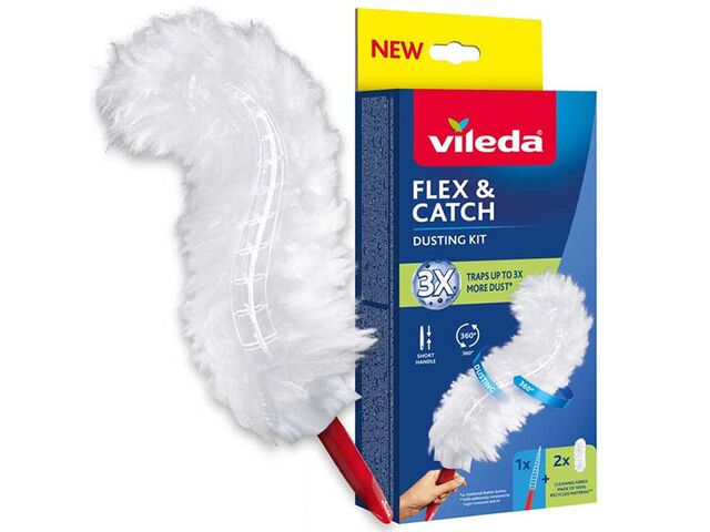 Obrázek produktu Prachovka s krátkou rukojetí Vileda Flex&Catch