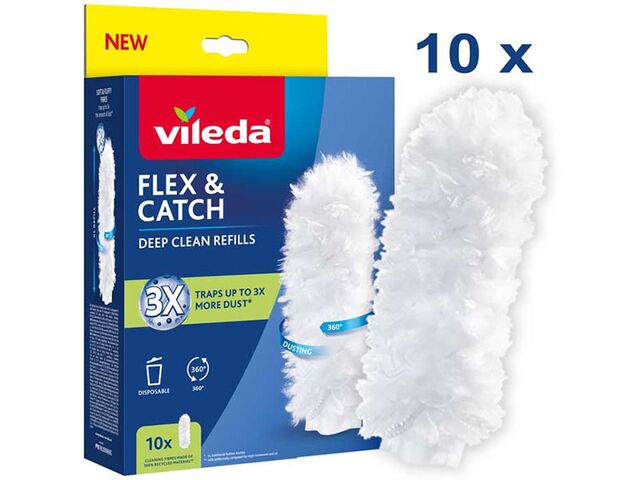 Obrázek produktu Náhrada k prachovce Vileda Flex&Catch, 10 ks