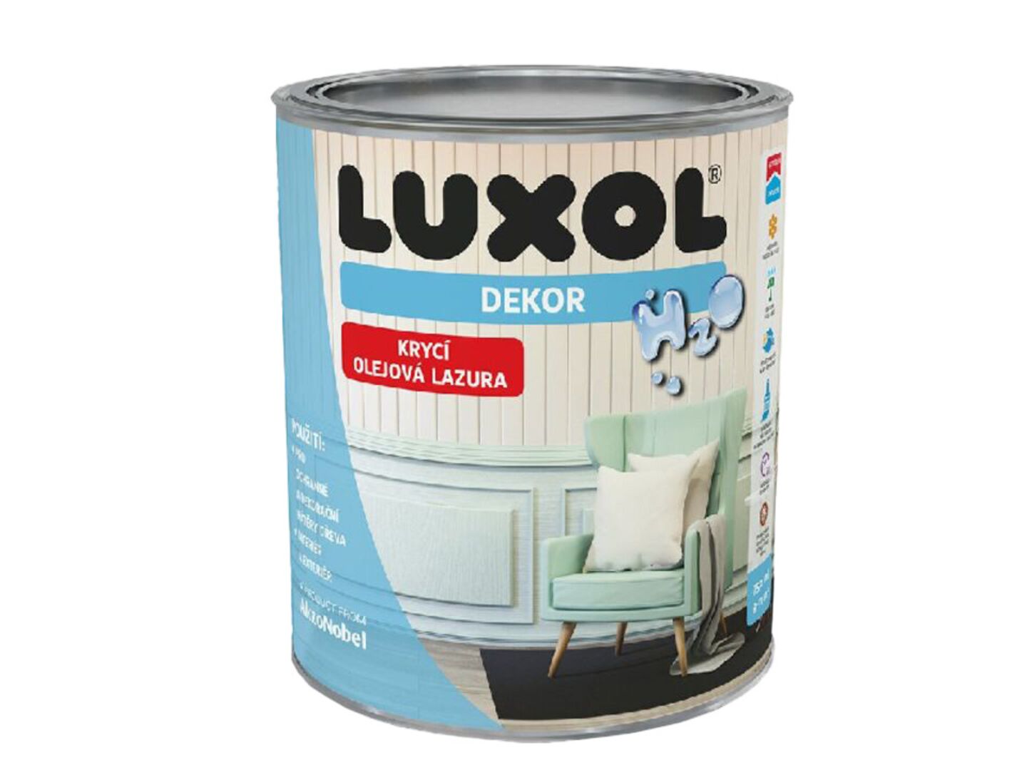 Luxol Luxol Dekor skandinávská bílá 2,5 L