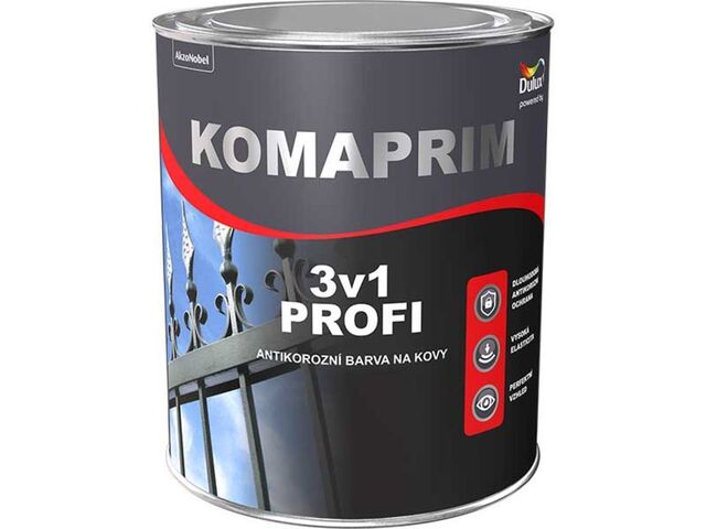 Obrázek produktu Komaprim 3v1 Profi černý RAL 9005 2,5L