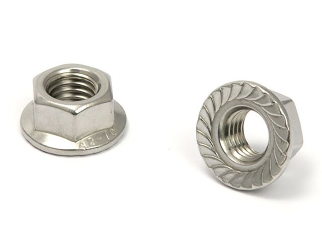 Obrázek produktu FVE prvky Matice s přírubou DIN 6923 M10 nerez A2