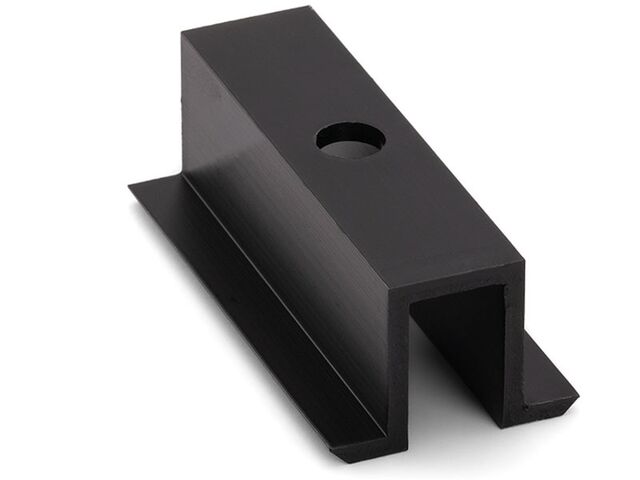 Obrázek produktu FVE prvky SU 70 Al středový úchyt - černý elox