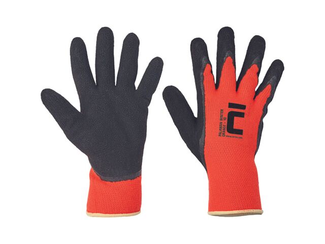 Obrázek produktu Rukavice PALAWAN WINTER HV, černá/oranžová, vel. 8