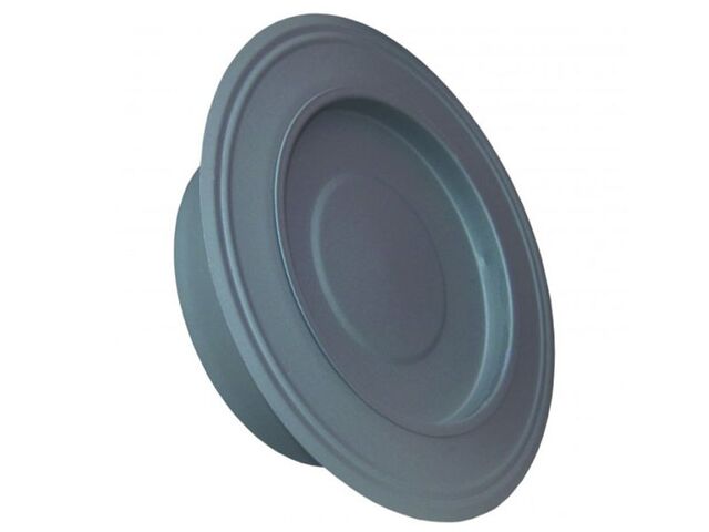 Obrázek produktu Růžice s víčkem kouřová Ø150mm, tl.0,5mm, šedá antracit