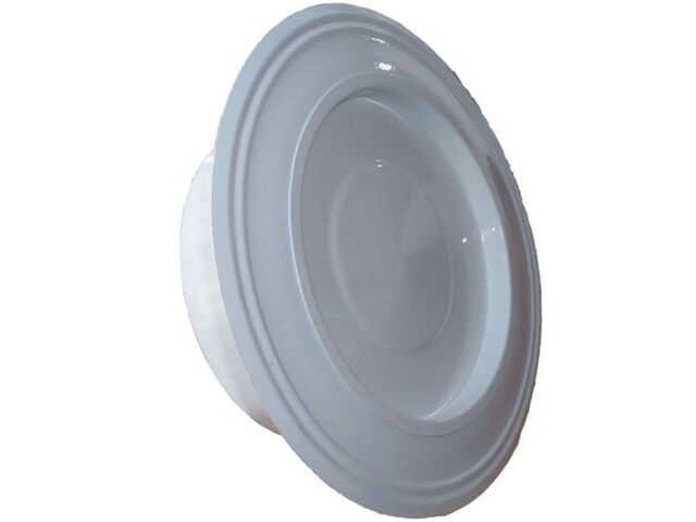 Obrázek produktu Růžice s víčkem kouřová smaltovaná Ø150mm, tl.0,5mm, bílá