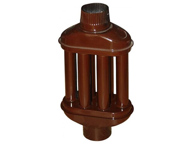 Obrázek produktu Výměník tepla smaltovaný IGOTHERM L550 F, Ø120mm, d.55cm, tenkost. 0,5mm, hnědý