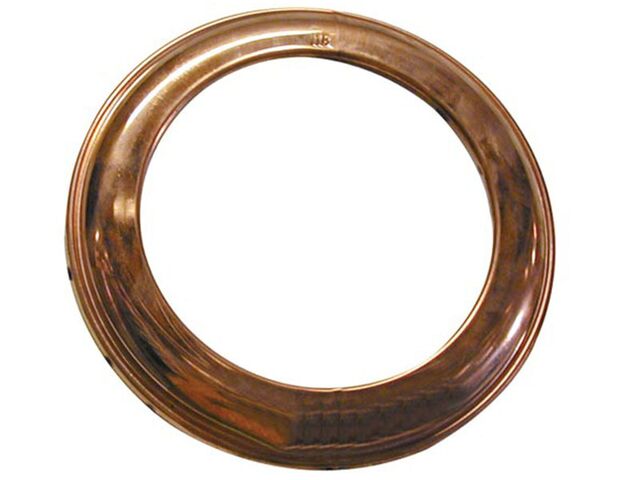 Obrázek produktu Růžice kouřová Ø160mm, tenkostěnná Cu