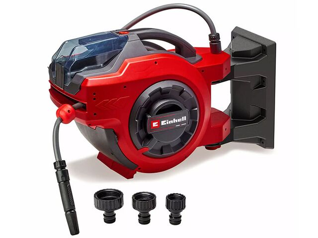 Obrázek produktu Naviják na hadice AKU Einhell GE-HR 18/30 Li-Solo, hadice 30 m