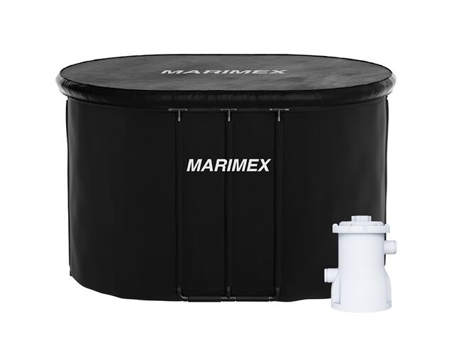 Obrázek produktu Káď ochlazovací ovál 125 x 75 x 77 cm černá s kartušovou filtrací