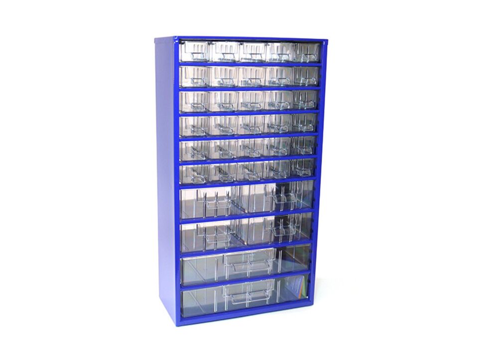 Organizér zásuvkový 12 / 30S, 4M, 2L - RAL 5002 - Modrá. EAN: 8590714123833