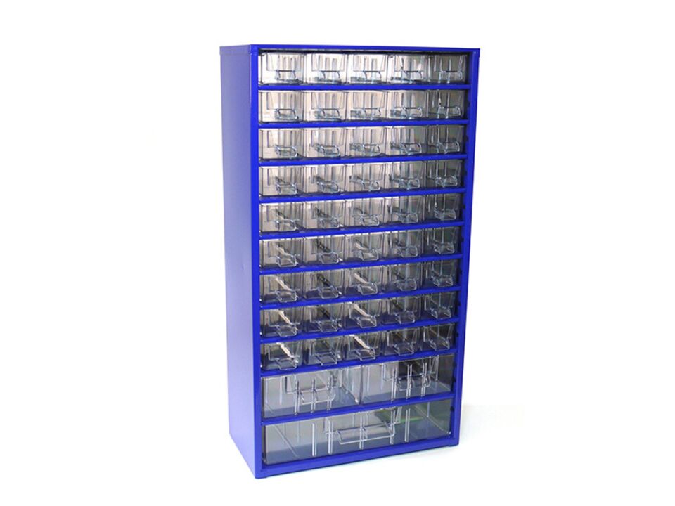 Organizér zásuvkový 12 / 45S, 2M, 1L - RAL 5002 - Modrá. EAN: 8590714123857