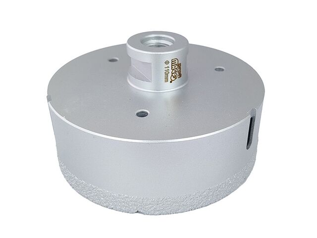 Obrázek produktu Korunka vykružovací diamantová M14 - 110 mm