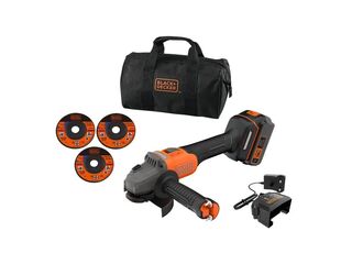 Bruska úhlová aku 18V bezuhlíková Black & Decker