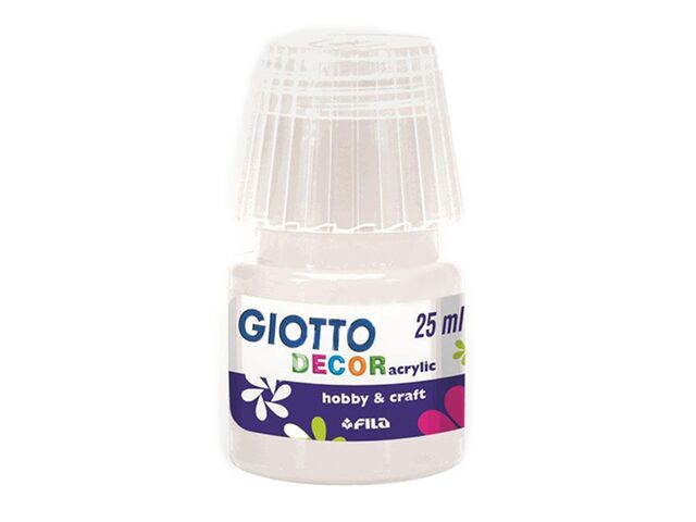 Obrázek produktu Barva akrylová Giotto 25 ml, bílá