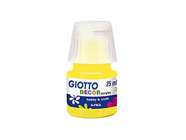 Obrázek produktu Barva akrylová Giotto 25 ml, primární žlutá