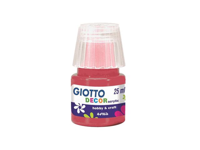 Obrázek produktu Barva akrylová Giotto 25 ml, karmín. červená
