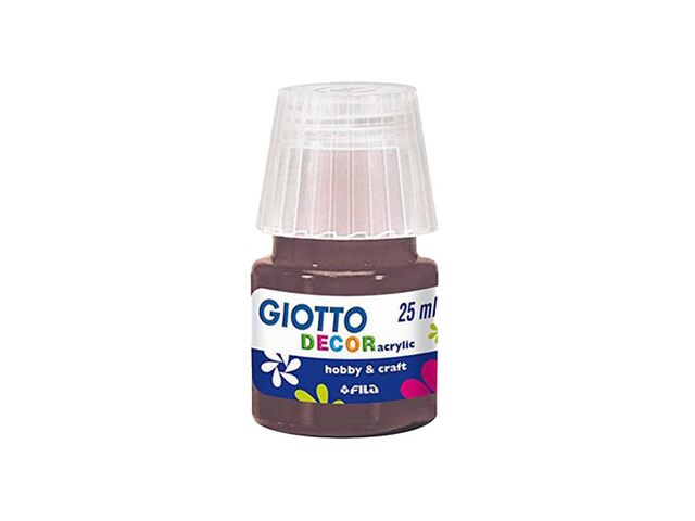 Obrázek produktu Barva akrylová Giotto 25 ml, hnědá