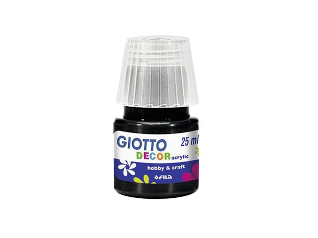 Obrázek produktu Barva akrylová Giotto 25 ml, černá