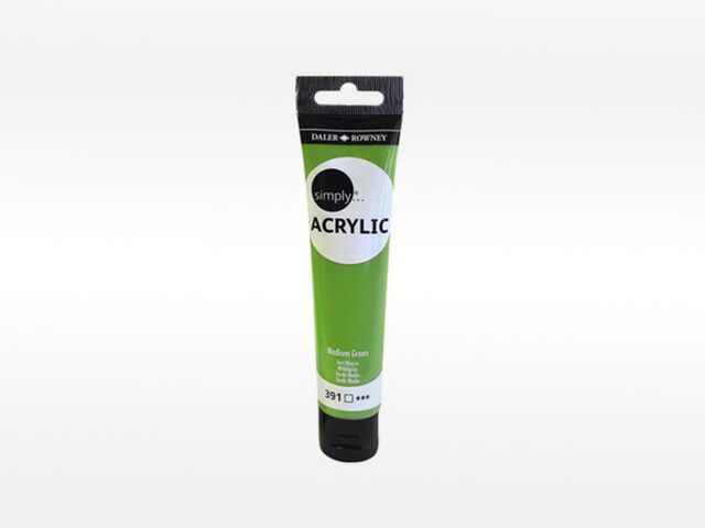 Obrázek produktu Barva akrylová Simply 75 ml, Medium Green