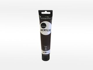 Barva akrylová Simply 75 ml, Brown