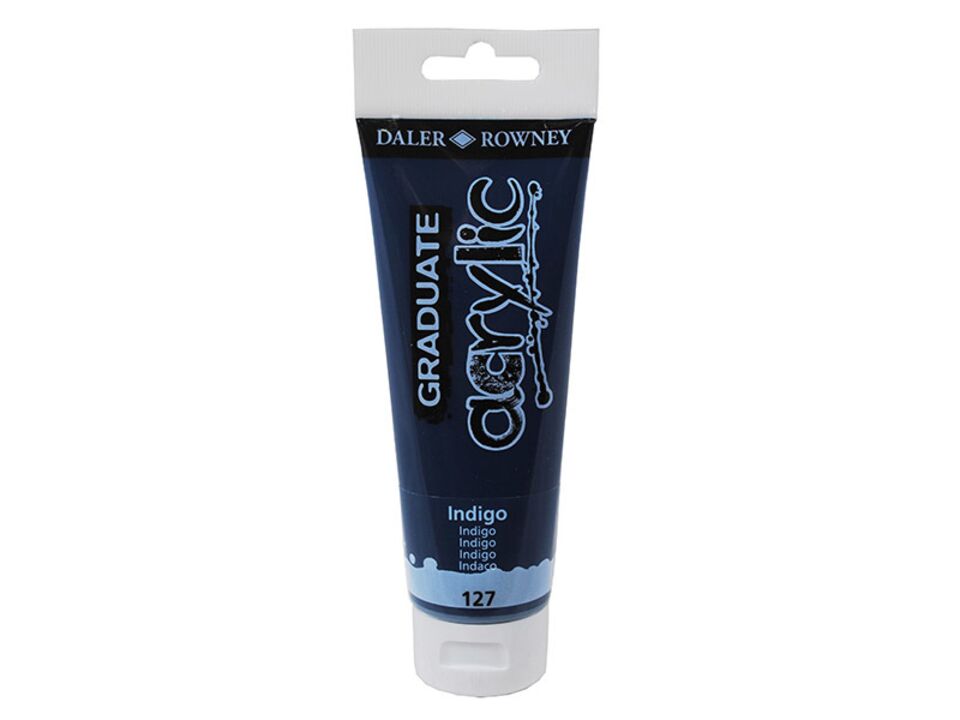 Barva akrylová Graduate 120 ml, indigo. EAN: 5011386062679