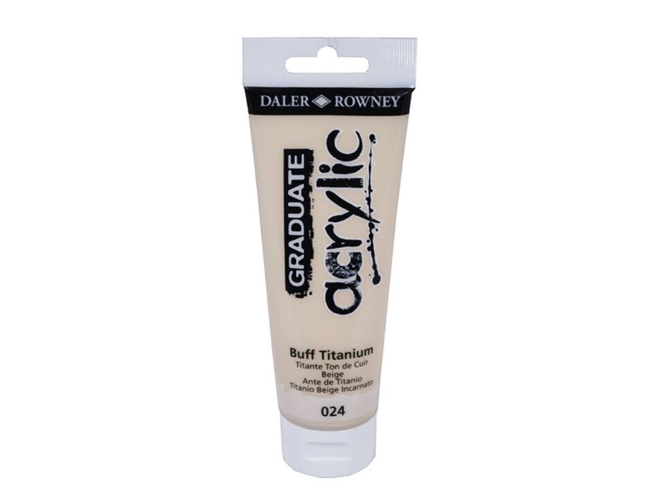 Barva akrylová Graduate 120 ml, Buff titanová. EAN: 5011386062730