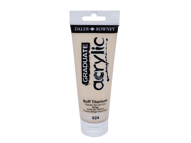 Obrázek produktu Barva akrylová Graduate 120 ml, Buff titanová