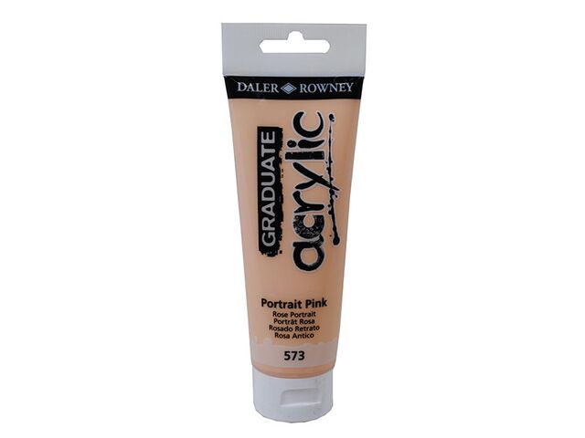 Obrázek produktu Barva akrylová Graduate 120 ml, portrétová růžová