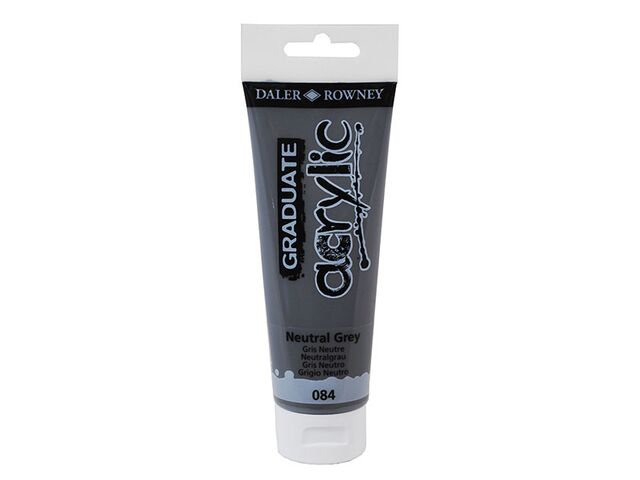 Obrázek produktu Barva akrylová Graduate 120 ml, šedá