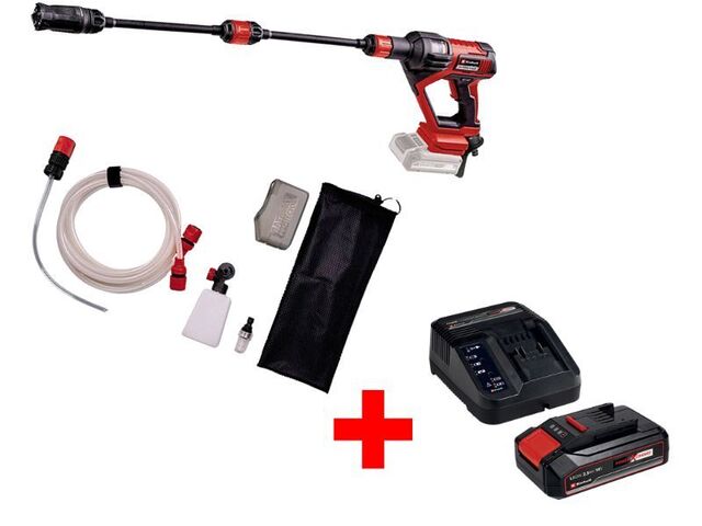 Obrázek produktu SET - AKU 18V Einhell: Pistole tlaková + Sada startovací