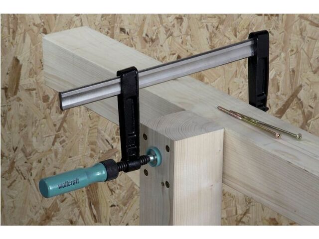 Obrázek produktu Svěrka šroubová 80 x 150 mm Wolfcraft
