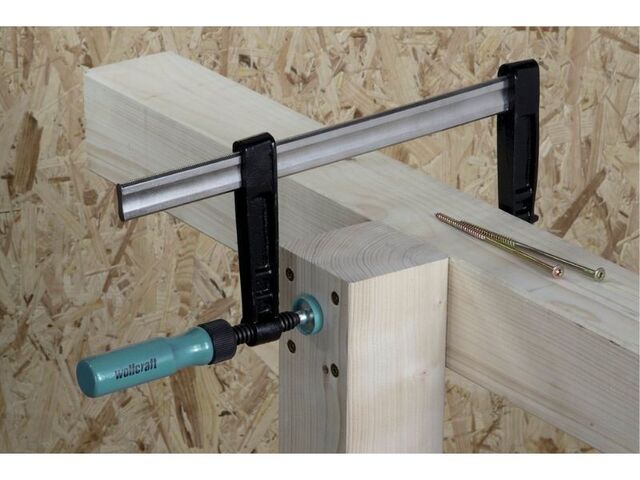 Obrázek produktu Svěrka šroubová 80 x 200 mm Wolfcraft