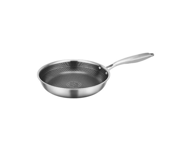 Obrázek produktu Pánev nerezová KITCHISIMO CHEF 24 cm nepřilnavý povrch