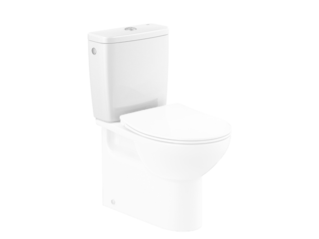 Obrázek produktu WC nádržka Zeta, s armaturou Dual Flush, boční napouštění, bílá
