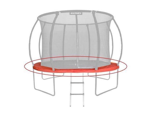 Obrázek produktu Kryt pružin oranžový - trampolína Marimex Premium 305 cm