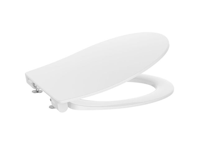 Obrázek produktu Sedátko wc Zeta Slim Rimless, soft-close, nerez úchyty, bílé