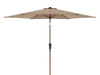 Slunečník Life 305 Lift woodstyle greige